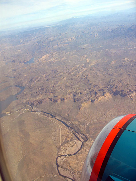 Arizona from the sky