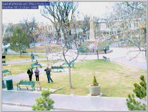 Santa Fe Webcam moment