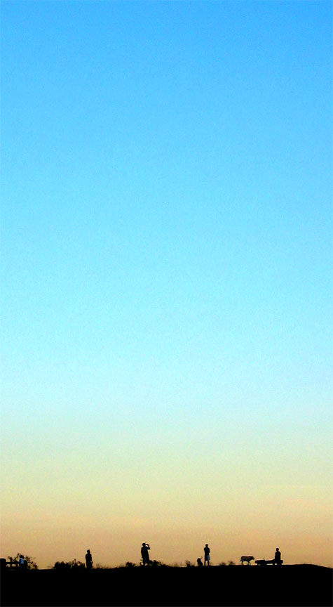 Runyon Canyon at Sunset