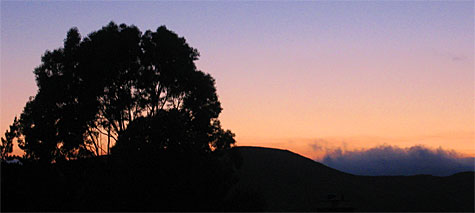 Sunset in San Luis Obispo