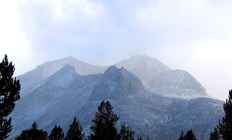 Cirque Crest north of Pinchot Pass, September 19, 2004